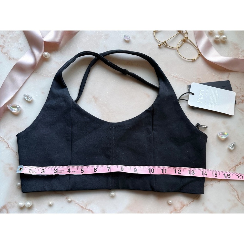 House of Athlete - Women Black Cross Back Sports Bra - Womens XL - *NWT* - Picture 2 of 5